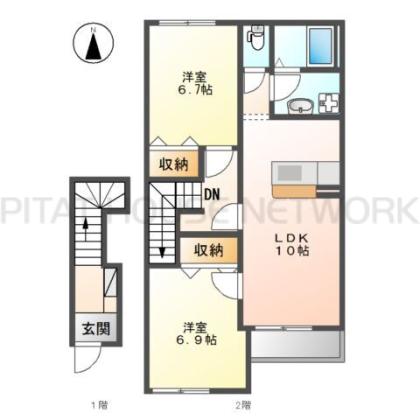  間取り図写真