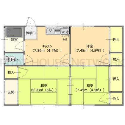  間取り図写真