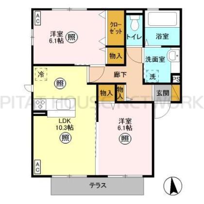  間取り図写真