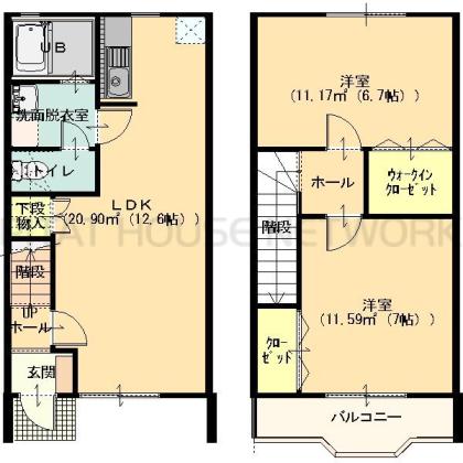  間取り図写真