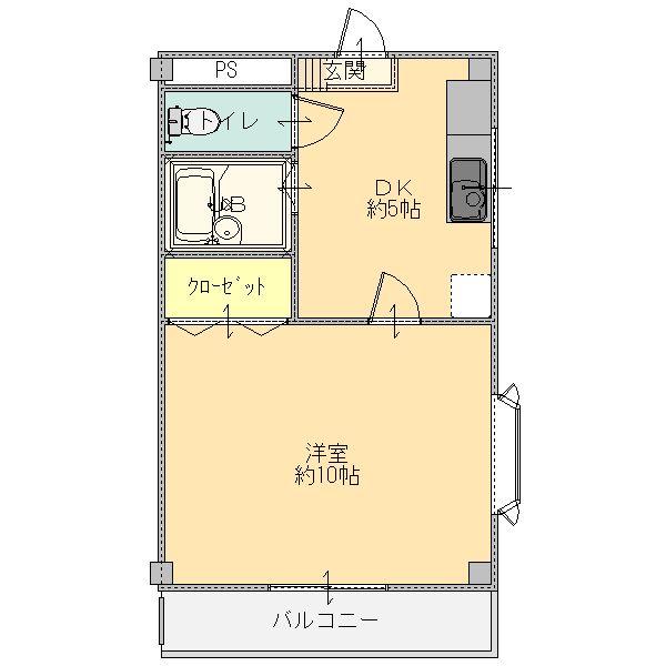 ファーストシティー２１（203） 間取り図画像