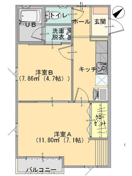  間取り図写真