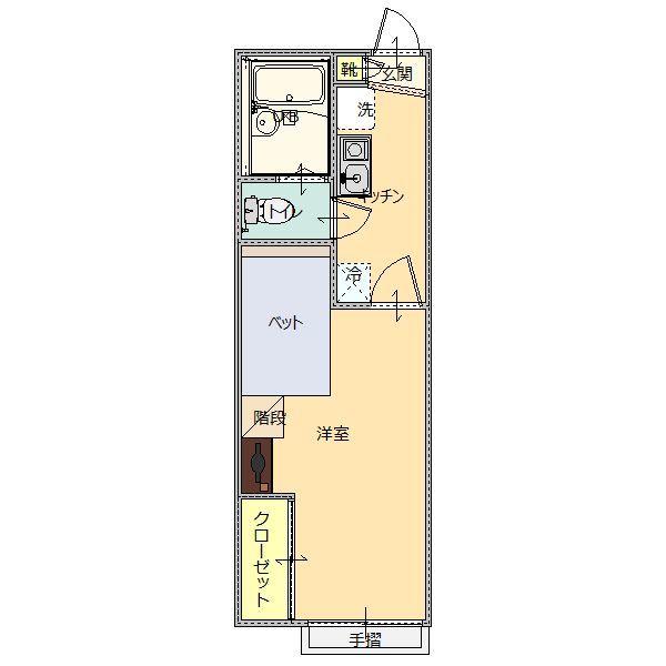 ネスト（205） 間取り図画像