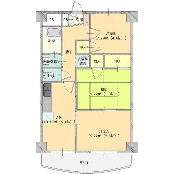  間取り図写真