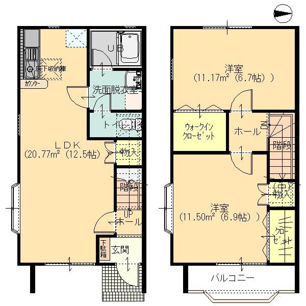  間取り図写真