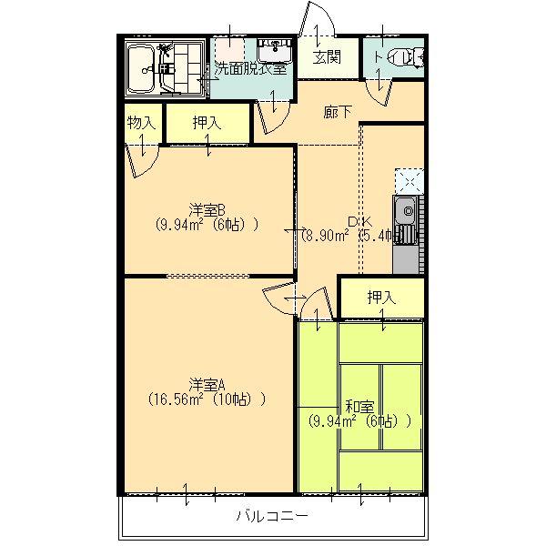  間取り図写真