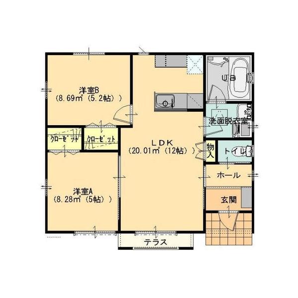 ウィルコート（I） 間取り図画像