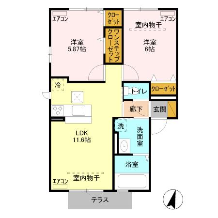  間取り図写真
