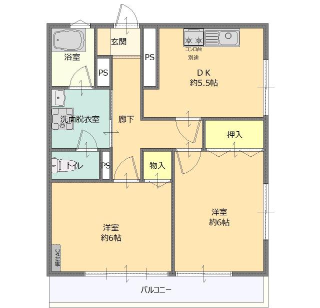  間取り図写真