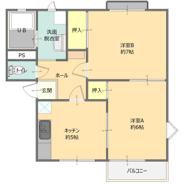  間取り図写真