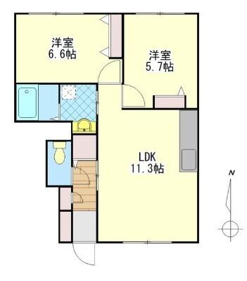  間取り図写真