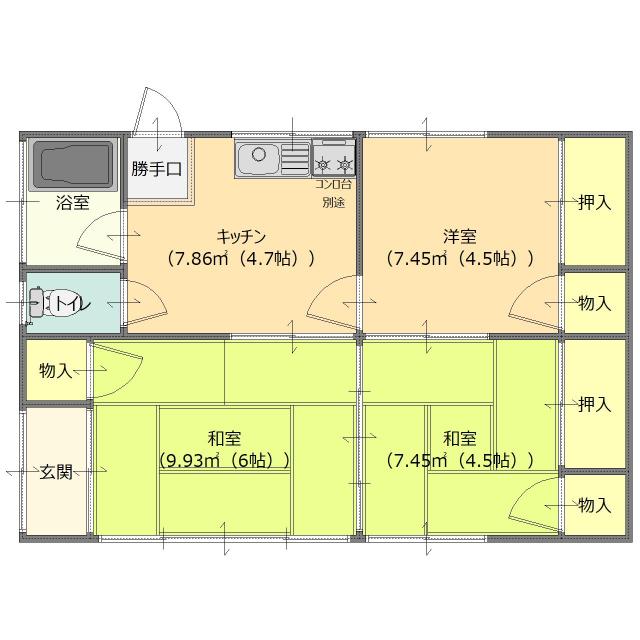  間取り図写真