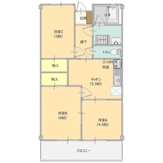  間取り図写真