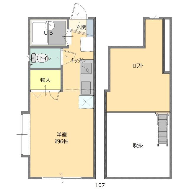 アピレ本町（107） 間取り図画像