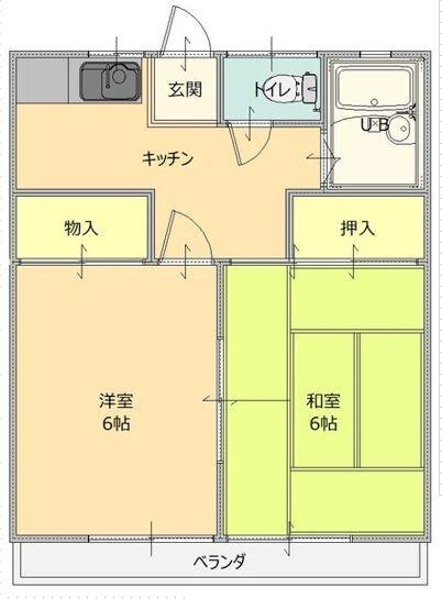 グリーン赤坂（106） 間取り図画像