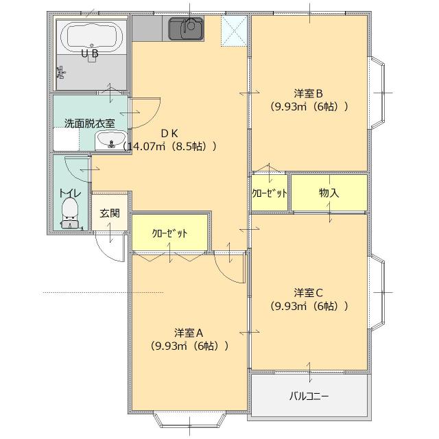  間取り図写真