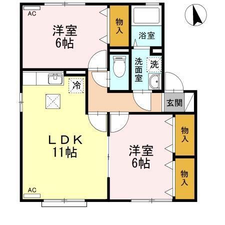 シャトー･カピラ（102） 間取り図画像