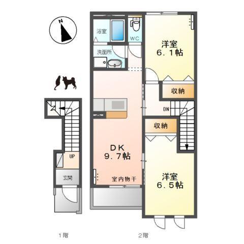  間取り図写真