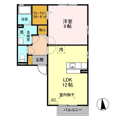 エルフォーレ（201） 間取り図画像