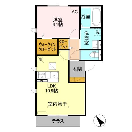 マノア（101） 間取り図画像