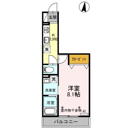リオン（301） 間取り図画像