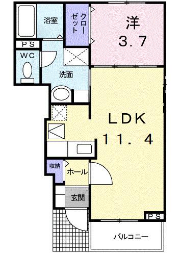 サン・ジェルメ（103） 間取り図画像