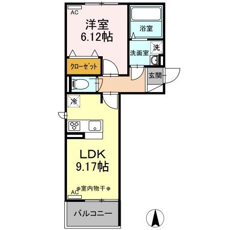 Ｖｉｌｌａ Ｒｅｇａlｏ　Ⅱ（307） 間取り図画像