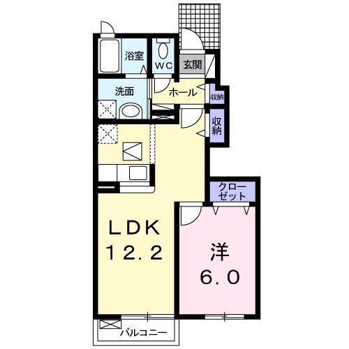 エレヴァートピアＣ（102） 間取り図画像