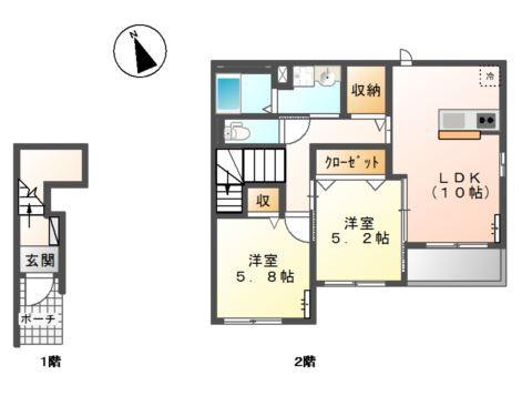  間取り図写真