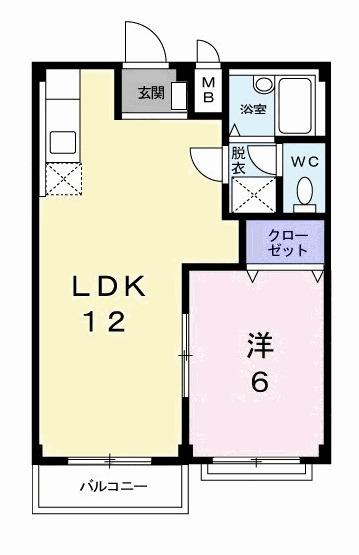 ファミールメゾン（202） 間取り図画像