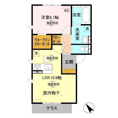 マノア（101） 間取り図画像