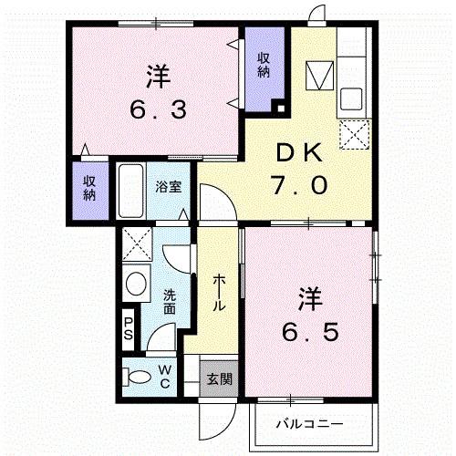 Ｆｏｕｒ　Ｓｅａｓｏｎｓ（104） 間取り図画像