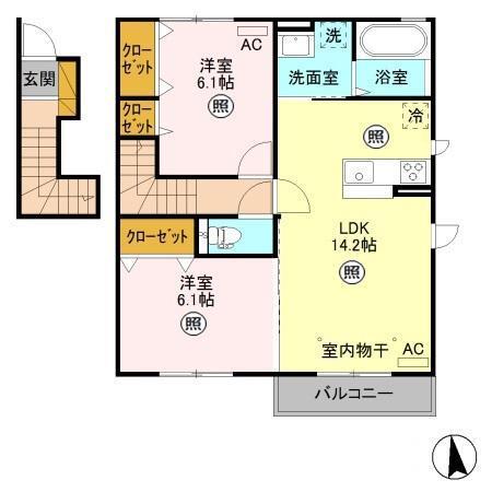  間取り図写真