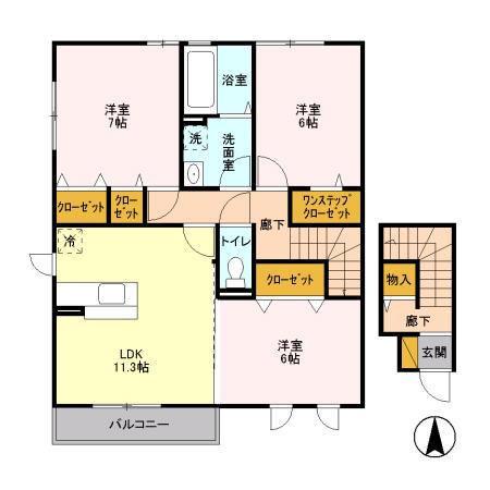  間取り図写真