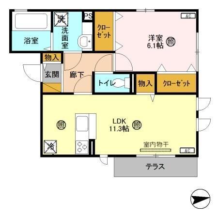  間取り図写真