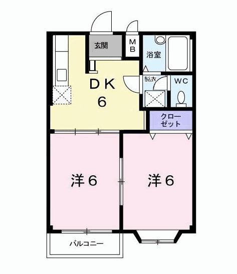 サンヒルズ小島（104） 間取り図画像