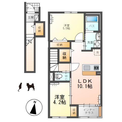  間取り図写真