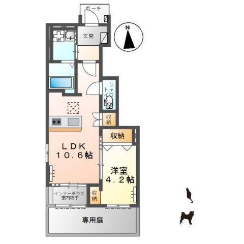  間取り図写真