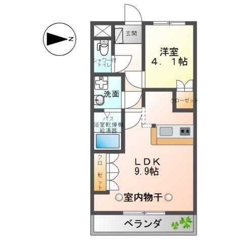  間取り図写真