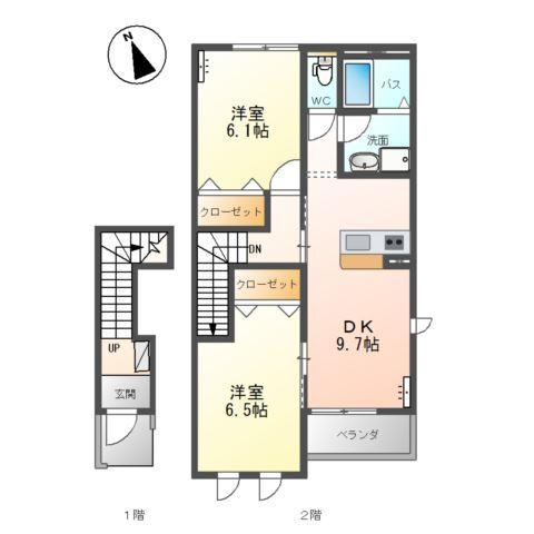  間取り図写真