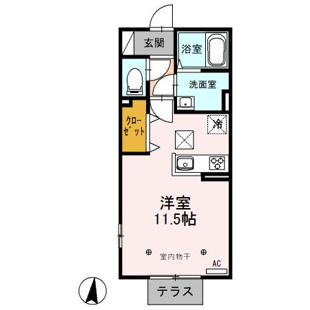 アヴァンセ（105） 間取り図画像
