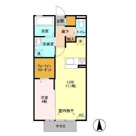 コルマール（105） 間取り図画像
