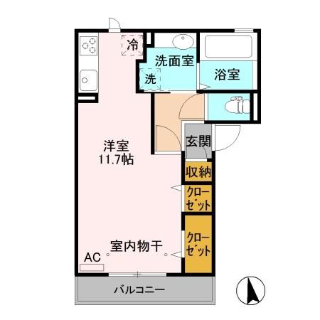 ファーストステージ（203） 間取り図画像
