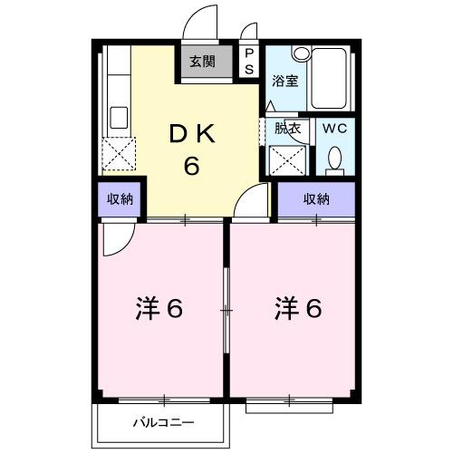 ハウス８（202） 間取り図画像
