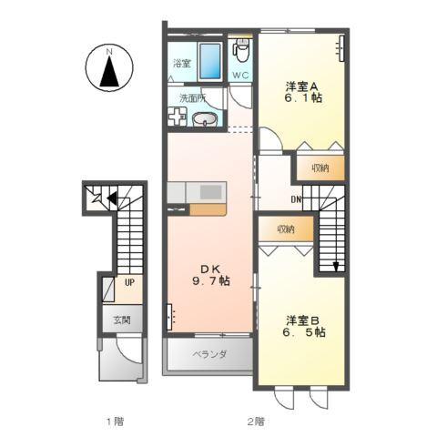  間取り図写真