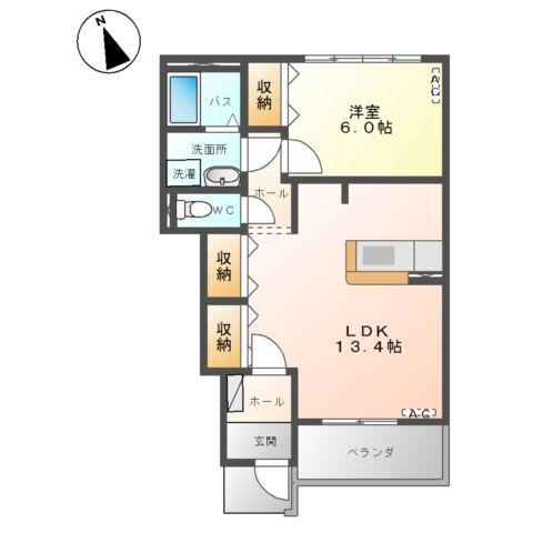 オリオン 間取り図画像