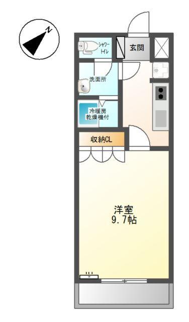パルティールＴ 間取り図画像