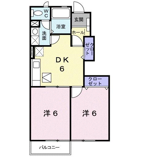 ファミーユＢ（103） 間取り図画像