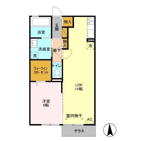 コルマール（102） 間取り図画像