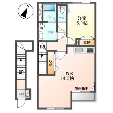 ヴィラ・コンフォールⅡ 間取り図画像
